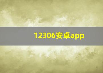 12306安卓app