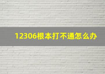 12306根本打不通怎么办