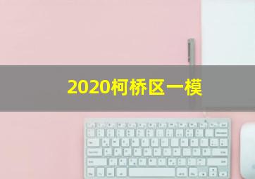 2020柯桥区一模