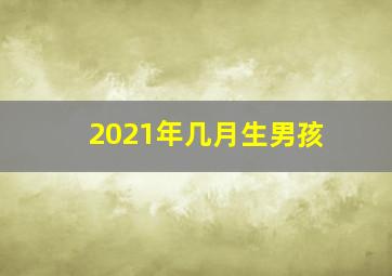 2021年几月生男孩