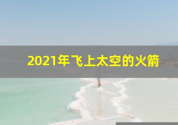 2021年飞上太空的火箭