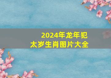 2024年龙年犯太岁生肖图片大全