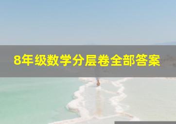 8年级数学分层卷全部答案