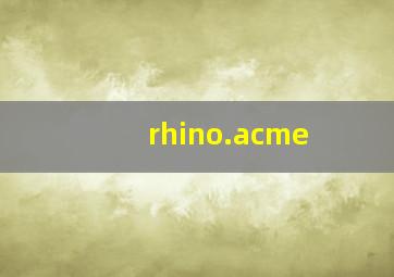 rhino.acme