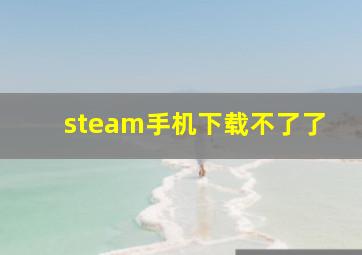 steam手机下载不了了