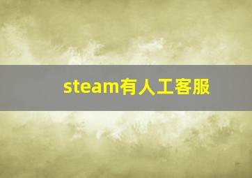 steam有人工客服