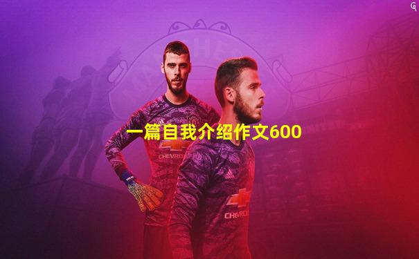 一篇自我介绍作文600