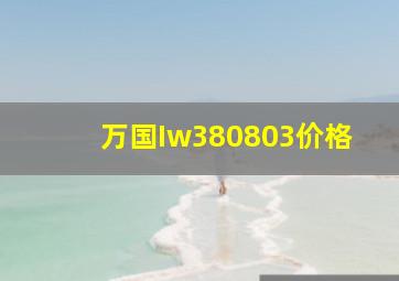 万国Iw380803价格