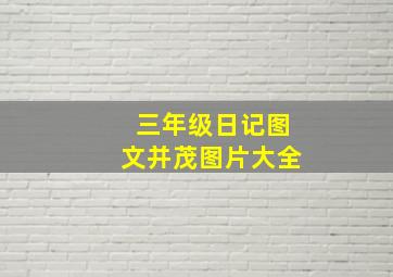 三年级日记图文并茂图片大全