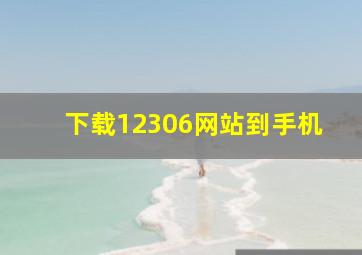 下载12306网站到手机