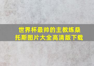 世界杯最帅的主教练桑托斯图片大全高清版下载