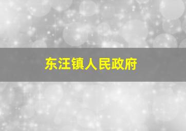 东汪镇人民政府