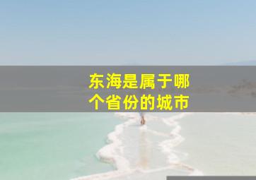 东海是属于哪个省份的城市