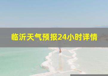 临沂天气预报24小时详情