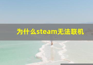 为什么steam无法联机