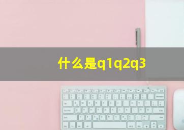 什么是q1q2q3