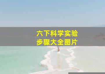 六下科学实验步骤大全图片