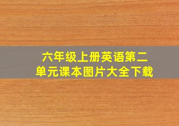 六年级上册英语第二单元课本图片大全下载