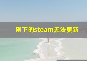 刚下的steam无法更新