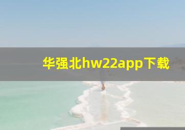 华强北hw22app下载