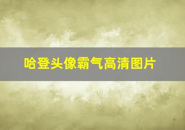 哈登头像霸气高清图片