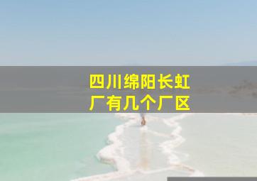 四川绵阳长虹厂有几个厂区