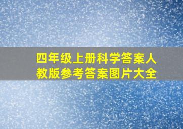 四年级上册科学答案人教版参考答案图片大全