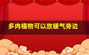 多肉植物可以放暖气旁边