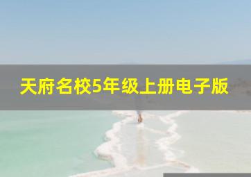 天府名校5年级上册电子版