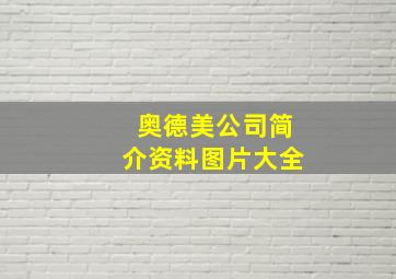 奥德美公司简介资料图片大全