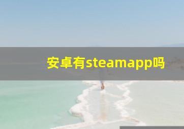 安卓有steamapp吗