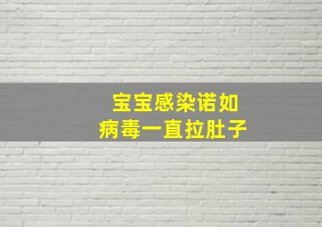 宝宝感染诺如病毒一直拉肚子