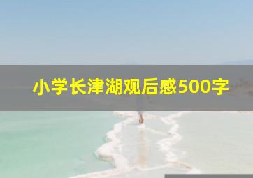 小学长津湖观后感500字