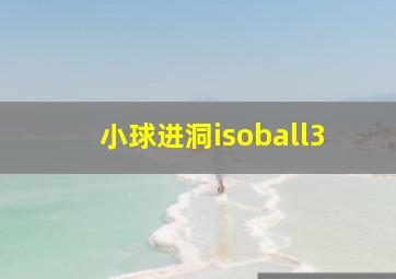 小球进洞isoball3