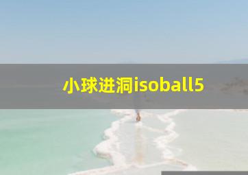 小球进洞isoball5