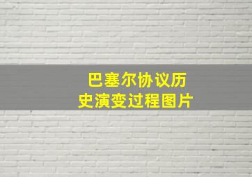 巴塞尔协议历史演变过程图片