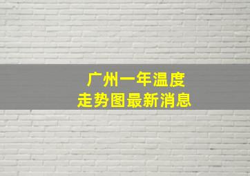 广州一年温度走势图最新消息