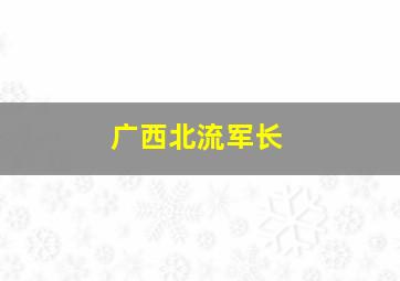 广西北流军长