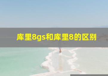 库里8gs和库里8的区别