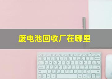 废电池回收厂在哪里