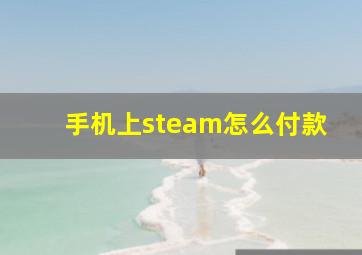 手机上steam怎么付款