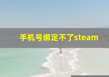 手机号绑定不了steam