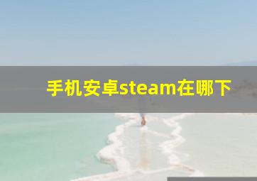 手机安卓steam在哪下