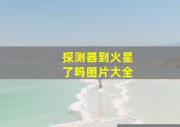 探测器到火星了吗图片大全