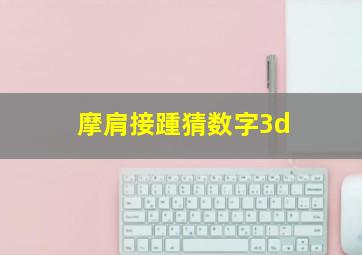 摩肩接踵猜数字3d