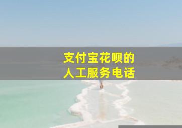 支付宝花呗的人工服务电话