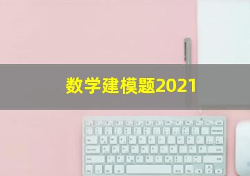 数学建模题2021