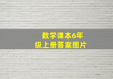 数学课本6年级上册答案图片