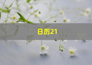 日历21