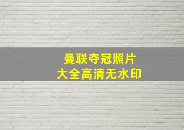 曼联夺冠照片大全高清无水印